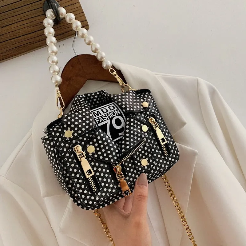 Premium Pearls Chain Crossbody Bags
