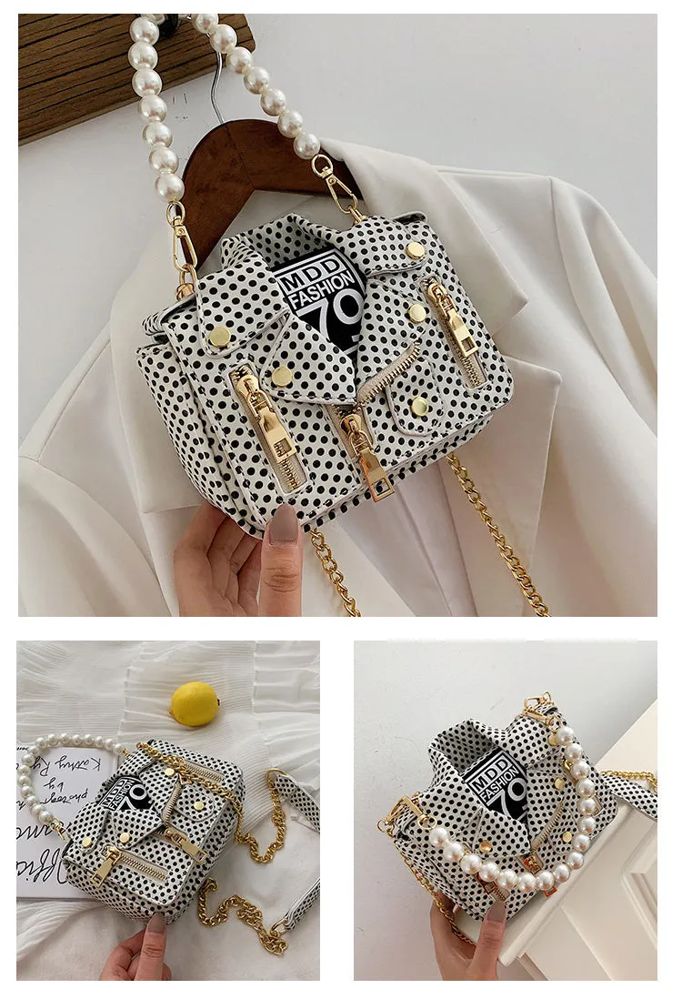 Premium Pearls Chain Crossbody Bags