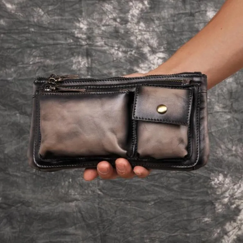 Retro Leather Sling Bag