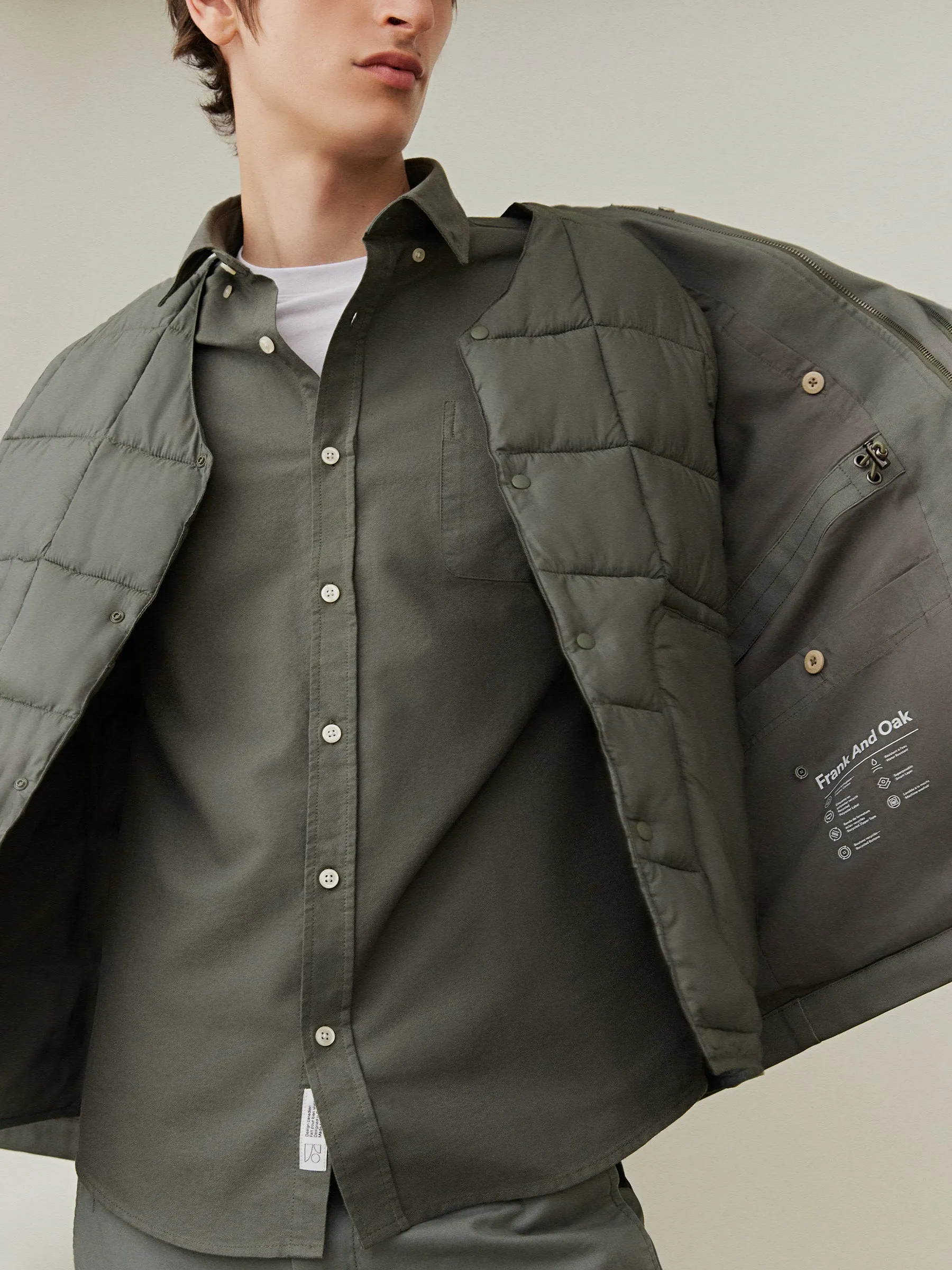 The Jasper Oxford Shirt in Boreal Green