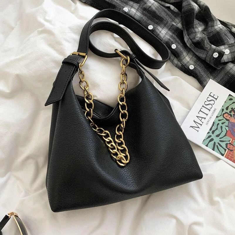 Thread Chain design women Shoulder Bags Large capacity 2021 new ladies Handbags brand design big totes Lady messenger Bag Hobos