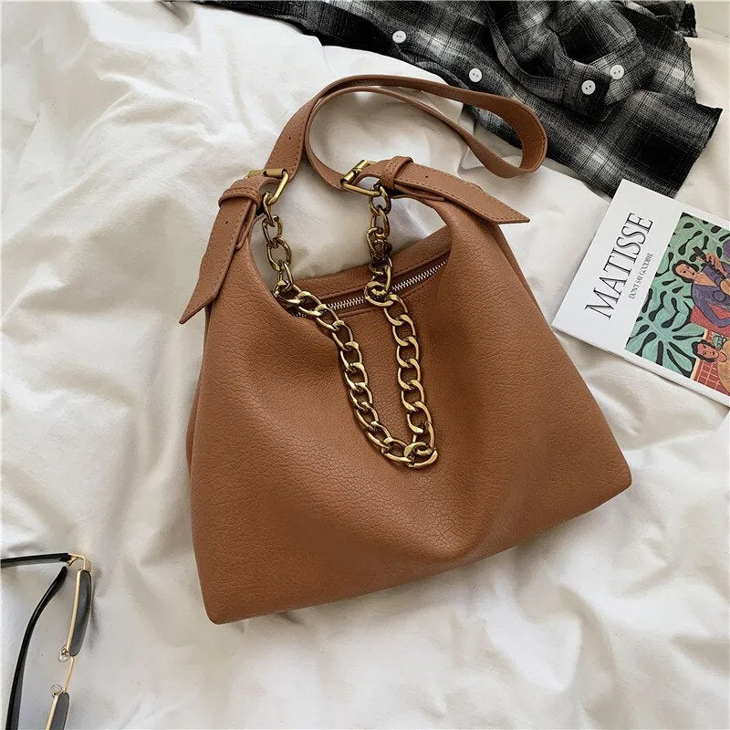 Thread Chain design women Shoulder Bags Large capacity 2021 new ladies Handbags brand design big totes Lady messenger Bag Hobos