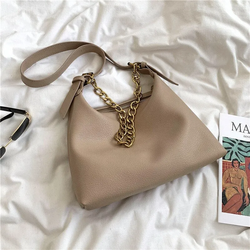 Thread Chain design women Shoulder Bags Large capacity 2021 new ladies Handbags brand design big totes Lady messenger Bag Hobos