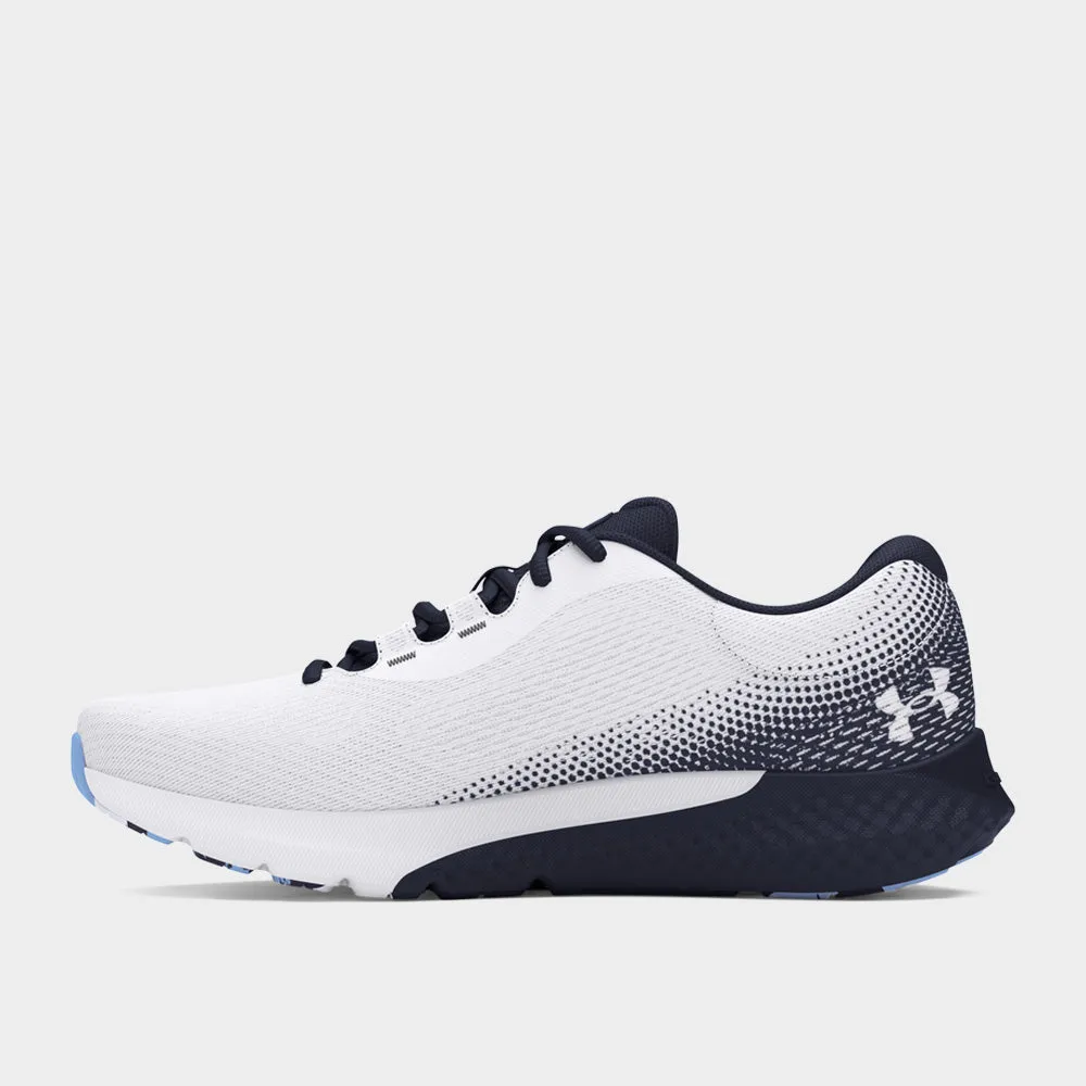 Under Armour Mens Charged Rogue 4 Performance Running White/blue _ 182898 _ White