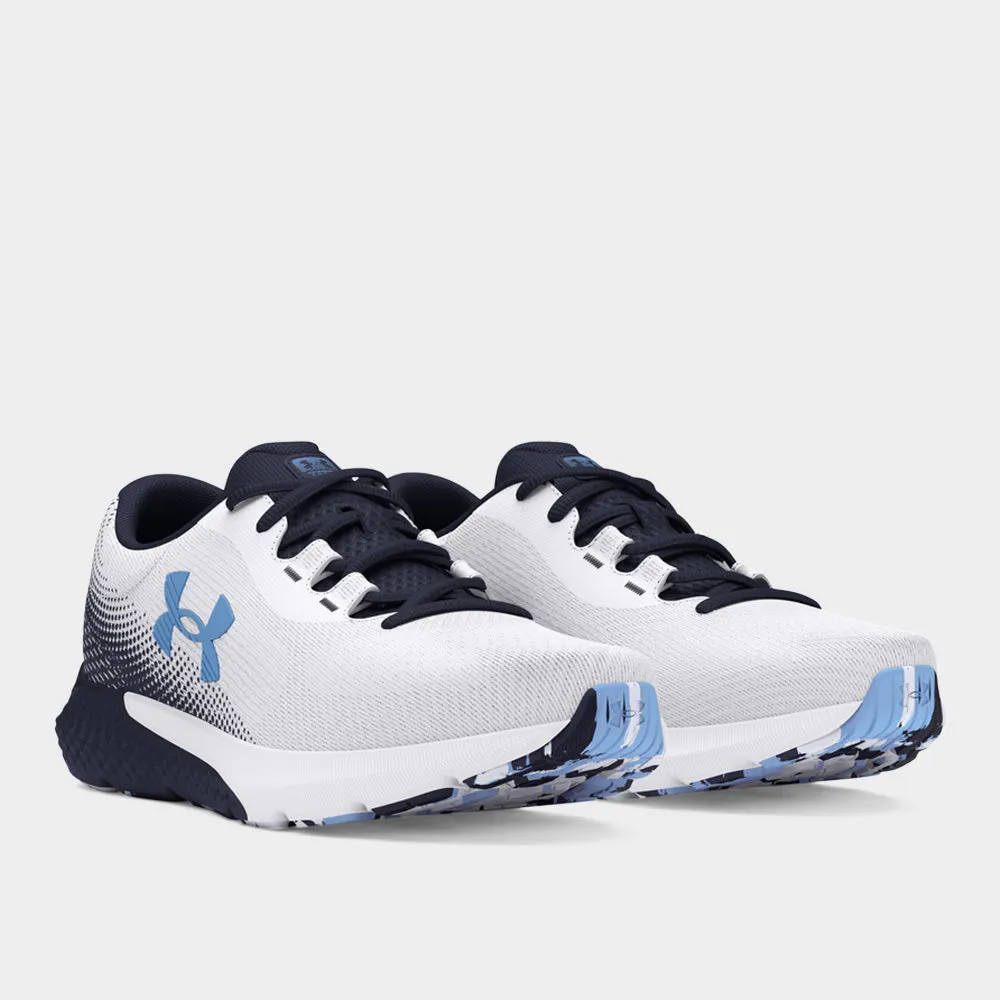 Under Armour Mens Charged Rogue 4 Performance Running White/blue _ 182898 _ White