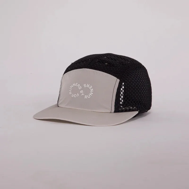 Unisex Mesh Run Hat For Runners by Runners - Stone