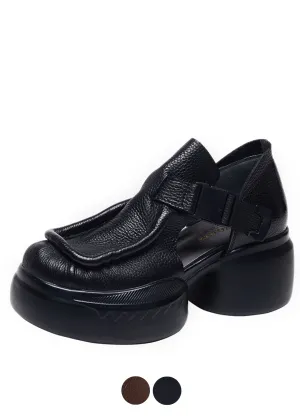 USS Shoes Joe Women's Thick Sole Platform Shoes