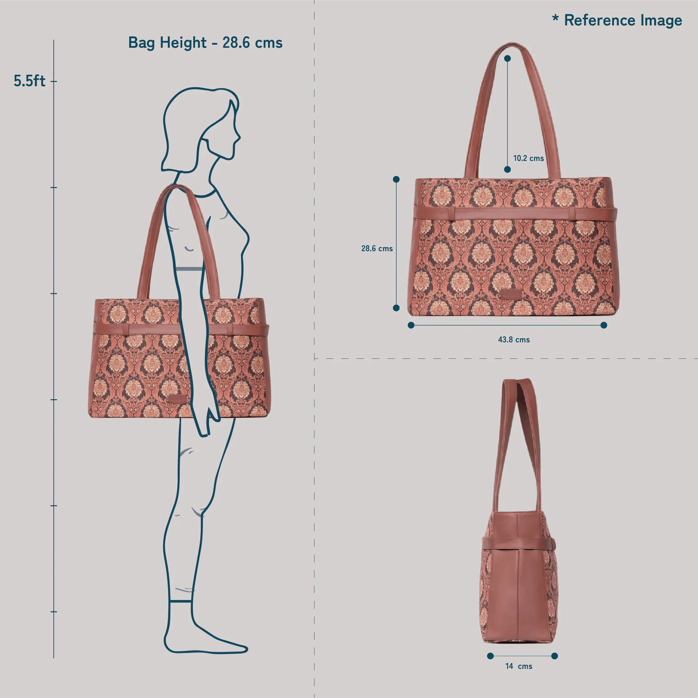 WavBeach Statement Office Bag