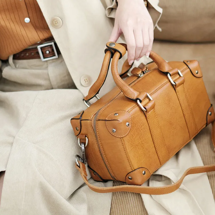 Women's Genuine Leather Handbags Cross Shoulder Bag For Women