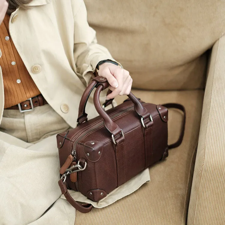 Women's Genuine Leather Handbags Cross Shoulder Bag For Women