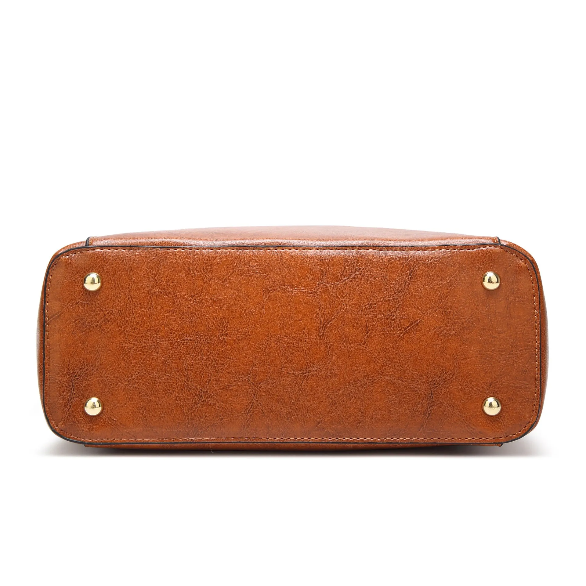 Women’s Oil Wax Large Capacity Shoulder Bag