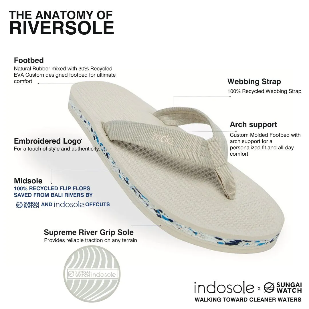 Women's Riversole - Sea Salt