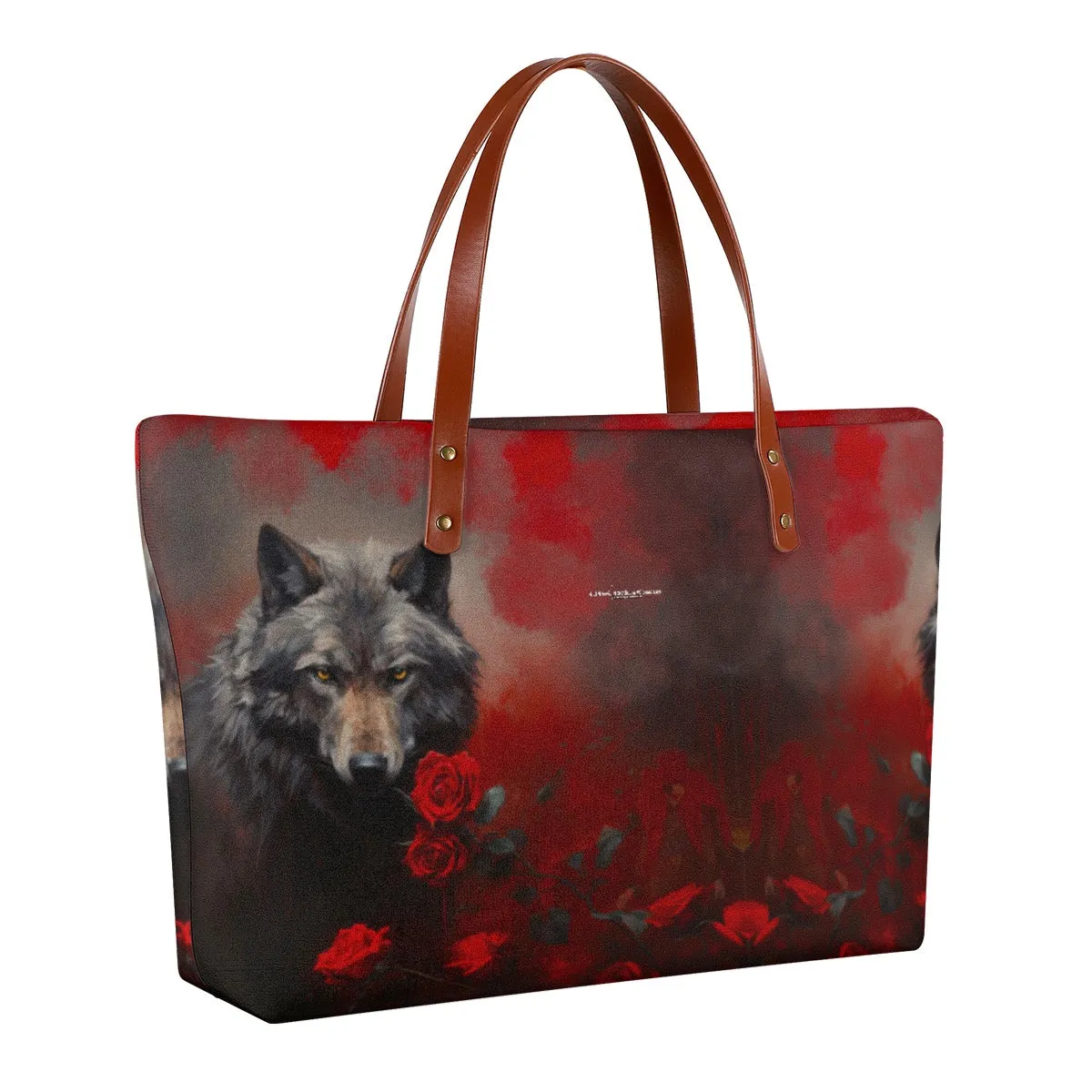 Women's Tote Bag | Diving Cloth wolf mom